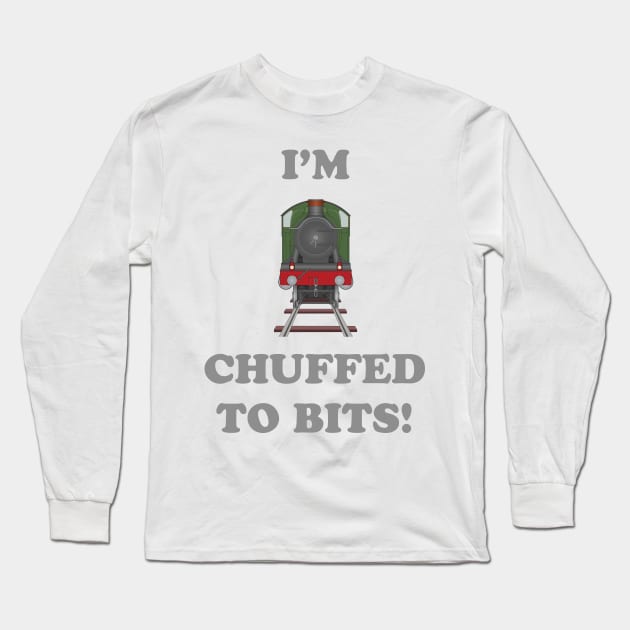 I'm Chuffed to Bits Long Sleeve T-Shirt by SteveHClark